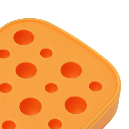 Molde reutilizable redondo de cubitos de hielo con tapa miniatura 6