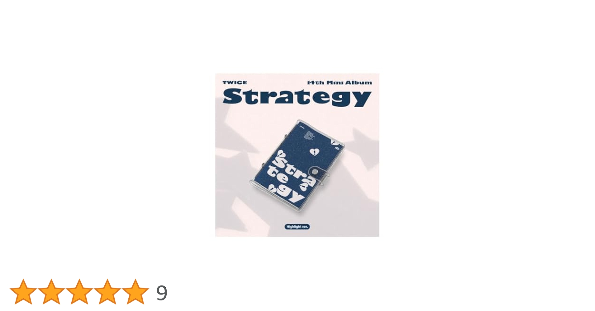 限定版 トゥワイス TWICE 14th Mini Album Strategy TWICE 14th Mini Album STRATEGY (Step1 ver. / Step2 ver