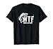 WTF Where's The Fish Men's Funny Fishing T-Shirt