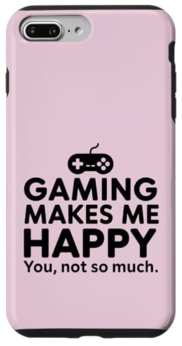 Gaming Make Me Happy �ʔ������p �X�}�z�P�[�X iPhone 7 Plus/8 Plus �p