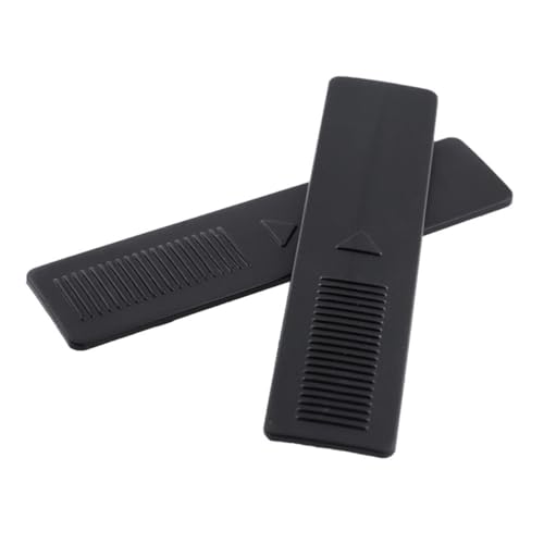 BUGUUYO 2pcs Roof Rack Clip Replacement Moulding Cover for Essential Accessory for Protecting Your Car Roof from Dirt and Debris Black