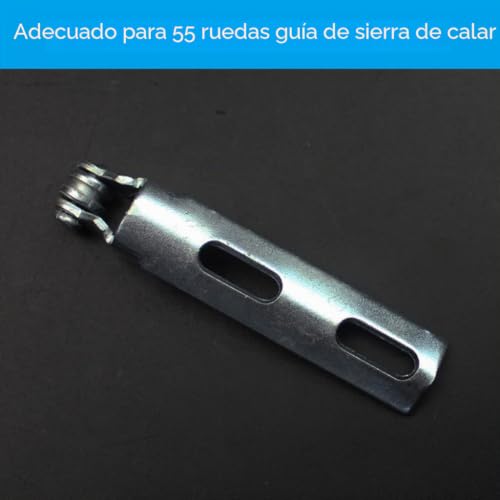Miniatura 2 de Maxtonser Pieza De Repuesto Para Rodillo De Rueda De Guía De Sierra De Calar 55, Varilla Recíproca Duradera, Accesorios De Sierra De Calar 55 De Metal Duradero, Aprox. 74x15mm 2,91x0,59 Pulgadas.