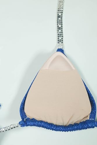 Purple Grape Women's Competition Bikini Set, Top: A/B and C/D, Bottom Hip Size: S 28-31, M 32-34, L 34.5-36 Inches3