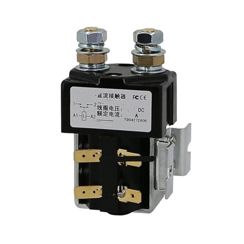 Contactor de CC de 100A ZJW100A rele de alta potencia 60VDC para maquinaria industrial