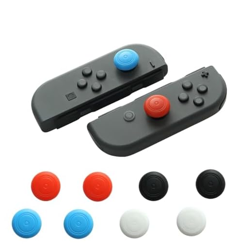 8Pcs Silicone Protective Case Cover for Switch Joypad Controller Joystick Thumbstick Caps Rubber Skin for Switch Accessories