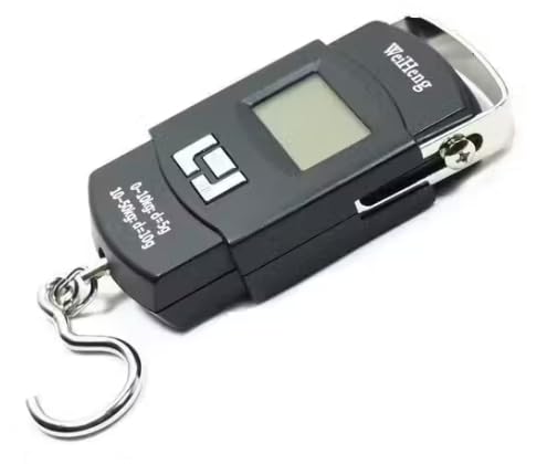 WeiHeng Digital Hanging Scale 50Kg with Built-in Tape Measure-image-33