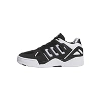 Adidas Uomo Midcity Low Shoes, Core Black/Cloud White/Core Black, 44 EU