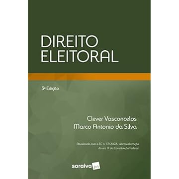 Capa do livro Direito Eleitoral - 3ª edição 2022