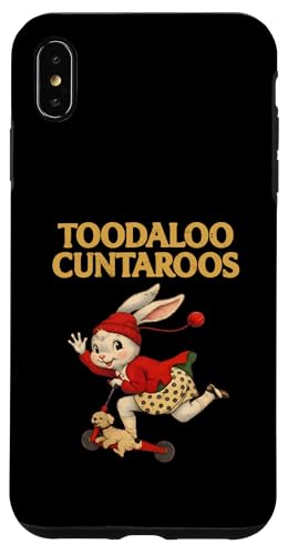 Toodaloo Cuntaroos Funny Sarcastic Retro Humor Bunny Meme �X�}�z�P�[�X iPhone XS Max �p