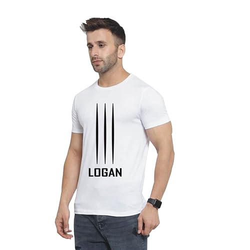 Image of Men's Black T-Shirt with Vertical Line Design, 100% Polyster