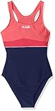 Aqua Speed Emily Mädchen-Badeanzug XL Marineblau/Koralle/Himbeere