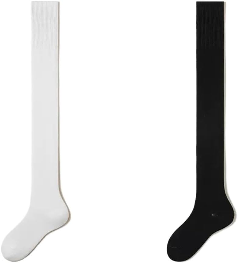 Over-the-knee Stockings Women's Cotton Spring Autumn Compression Socks Thin Section high tube