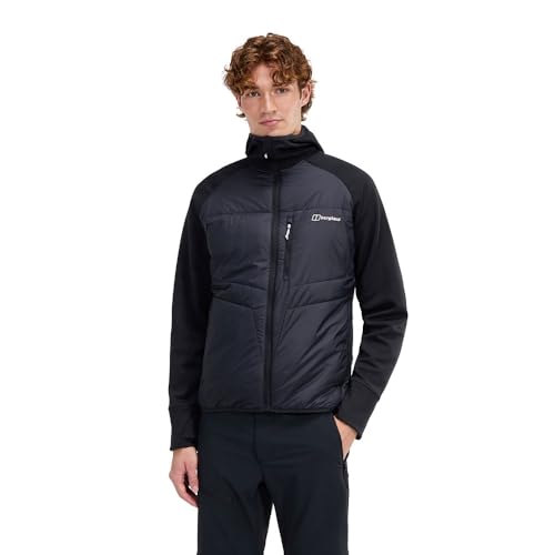 Image of Berghaus Mens Trawden Hybrid Jacket - Black/Black - L