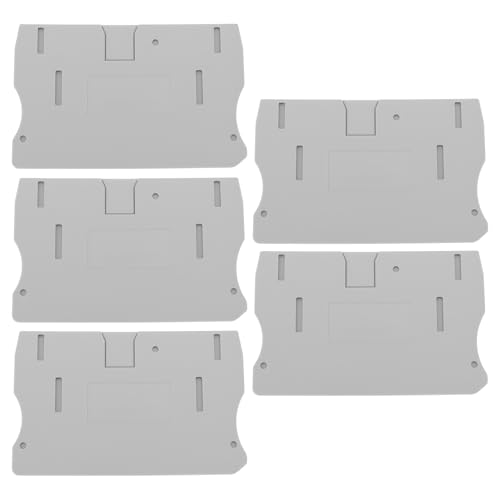 LT Easiyl 5 Piezas de Cubierta de Extremo de Terminal Pieza de Repuesto D-PT10 Compatible con Phoenix Contact PT