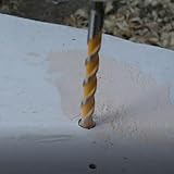 Taladro de carburo: diseñado con puntas de carburo de alta densidad para ofrecer un rendimiento duradero y resistencia al desgaste mientras perforas a través de superficies duras como azulejos de cerámica, granito y hormigón sólido