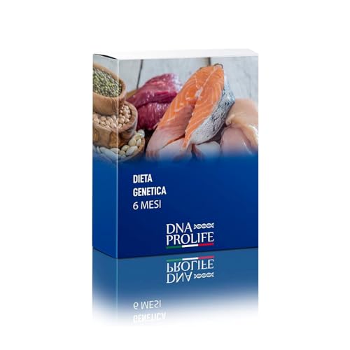DIENNEA Prolife - Ernährungsprogramm 6 Monate - Enthält Tests für Gluten- und Laktoseintoleranz - Verbessern Sie Ihr Wohlbefinden mit einem maßgeschneiderten Programm - Made in Italy
