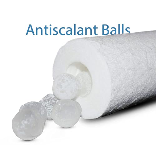 Image of FILOX Antiscalant Balls for RO (30 Pcs, White) | Hard Water Treatment | Prevents Scale | Converts Hard to Soft Water | for Home RO Purifiers