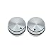 Dopro 4-Pack 25 * 15.5mm Set Screw Style Aluminium Potentiometer Knobs 1/4