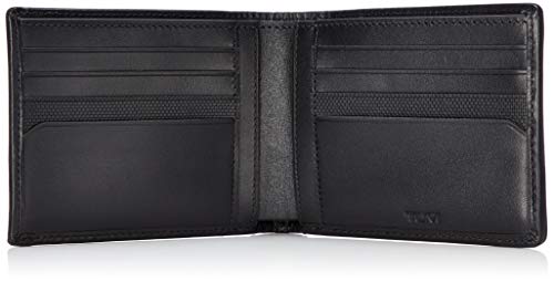 Tumi Alpha Slg Men's Bifold Wallet, Official Product, Global Double Billfold, Black #TOP3