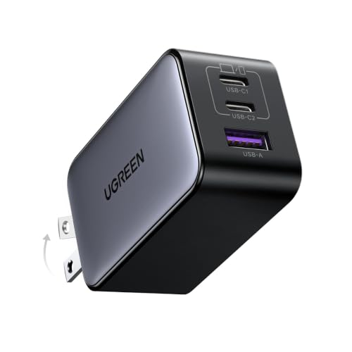 Amazon.co.jp: UGREEN Nexode 急速 充電器 65W Type-C 2C1A 3ポート PD