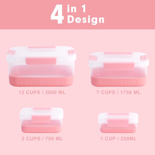  BoxedHome BPA-frei Frischhaltedosen-Set für Mahlzeiten
| BoxedHome Wasserdichte Frischhaltedosen-Set mit Clips
| BoxedH