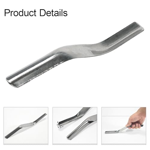 Qianly Brick Jointer Accessory for Tile Cleaning Removing Paint Brick Wall Beauty Heavy Duty Portable Convex Jointer Masonry Tool, 24.3mm Width - Thumbnail 6
