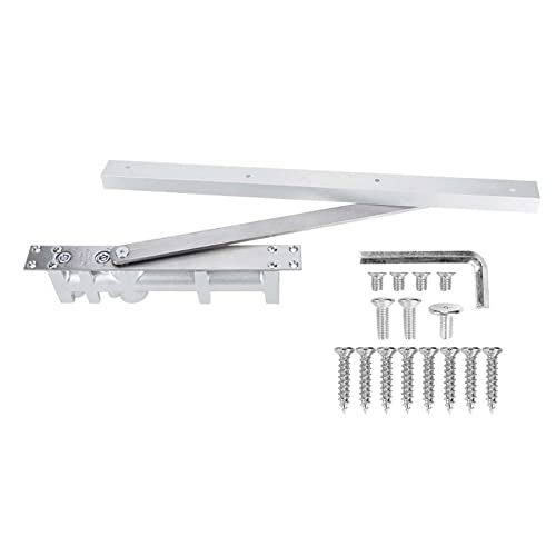 Ziyouao One Color Door Closer Automatic Door Closer Hydraulic Buffer 80Kg Concealed Door Closing Positioning Equipment Mute Soft Closing Door Hardware Door Closers