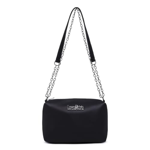 Bolsa Feminina Transversal de Lado Tira Colo Blogueirinha (Preto)