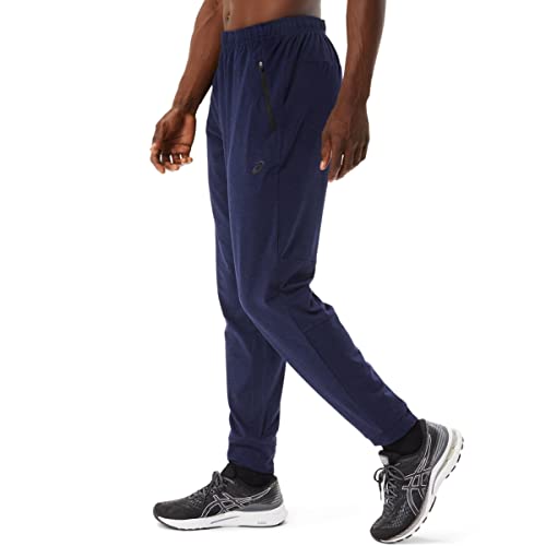 Asics Men's Tech Jogger Training Apparel, Xl, Peacoat Heather #TOP2