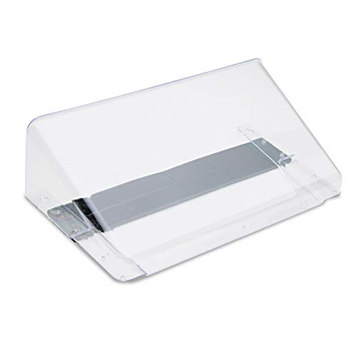 Deflecto 73101 Docupocket Letter Size Magnetic Wall File Pocket, 13w x4d x7h, Clear