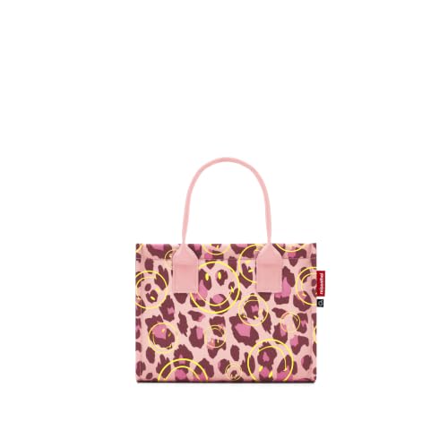 reisenthel daily shopper XS smiley® leo blush – Die kleinere Version unseres modernen, stromlinienförmigen Shoppers… – Ansicht 1