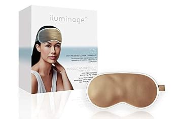 Iluminage. Skin Rejuvenating Eye Mask for Fine Lines Reduction with Anti-Aging Copper Technology