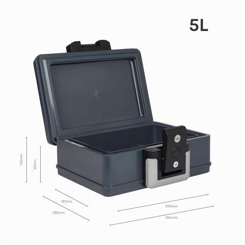 Miniatura 2 de Caja De Seguridad Yale Resistente A Fuego Y Agua Tamaño Pequeño
