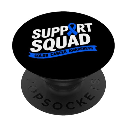 Blue Ribbon CRC, Team zur Unterstützung der Aufklärung über Darmkrebs PopSockets Klebender PopGrip