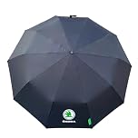 Ipac Folding Umbrella Kodiaq Car Accessories New Compact Windproof Brolly Merchandise Gift Fits Door SKODA Superb Octavia Enyaq iV Kamiq Scala Fabia Rapid Karoq Citigo Elroq