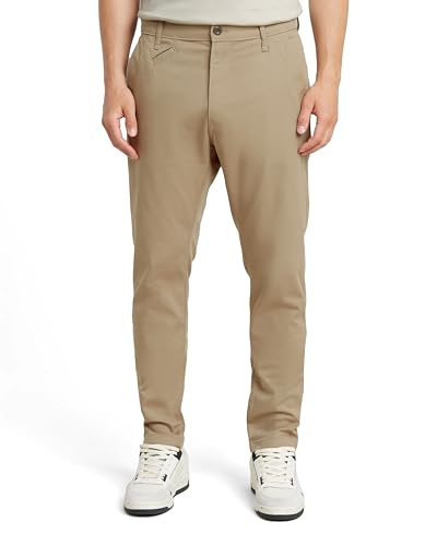 G-STAR Para Hombre Pantalones Bronson 3.0 Slim Chino, Multicolor (dk Brick/toggee HB D26336-D919-H049), 34W / 36L