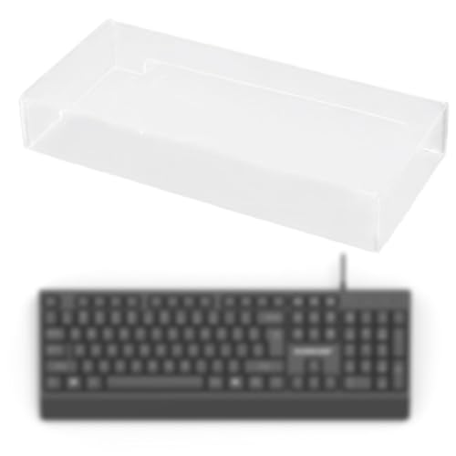 Protector de acrílico transparente hecho a mano para teclados de 80 llaves 5