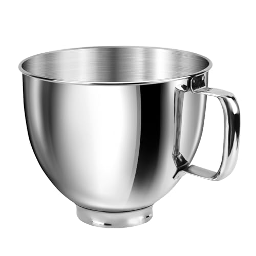 JEASOM 5QT Stainless Steel Mixer Bowl