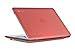 iPearl mCover Hard Shell Case for 11.6" original Dell Chromebook 11 Laptop (NOT compatible with new Dell Chromebook 11 3120 model released after Feb. 2015 with 180-degree LCD hinge) (Red)