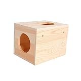 Maison pour hamster : offre aux petits animaux une maison chaleureuse et confortable lorsque vous êtes à l'extérieur, des jouets pour cochons d'inde