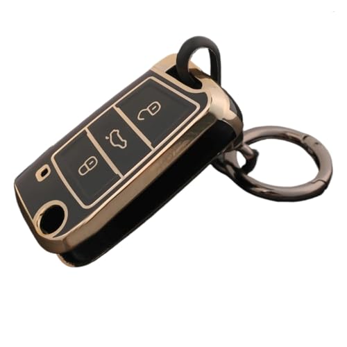 Housse de protection pour clé de voiture VW Golf 7 et Skoda Octavia