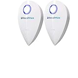 RX-3, 2Pack Ultrasonic Pest Repeller - Electronic & Ultrasound, Indoor Plug-In Repellent, Get rid of - Rodents, Mice, Rats, Squirrels, Bats, Insects, Bed Bugs, Ants, Fleas, Mosquitos, Spiders, Roaches
