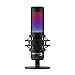 HyperX QuadCast S – RGB USB-Kondensatormikrofon für PC, PS4 und Mac, vibrations-und stoßgeschützt, Poppschutz, Gaming, Streaming, Podcasts, Twitch, YouTube, Discord