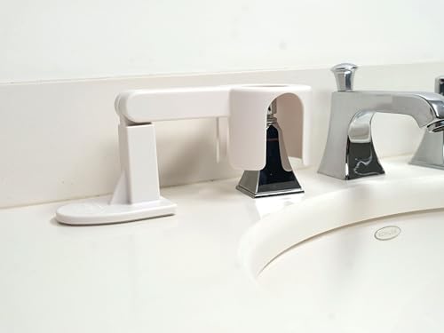Jokari Child Safety Guard Multi-Use Lock for Sink, Shower, and Door Knobs Prevents Hot Water Burns and Unsupervised Access Easy Install Childproof Protection for Home Safety