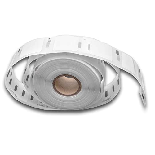 Vhbw set di 10x rotoli etichette 25mm x 25mm