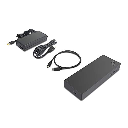 Lenovo ThinkPad Thunderbolt 3 Dock Gen 2 135W (40AN0135) Dual UHD 4K Display Capability, 2 HDMI, 2 DP, USB-C, USB 3.1 with 3 Years Warranty Card by Lenovo - Image 6