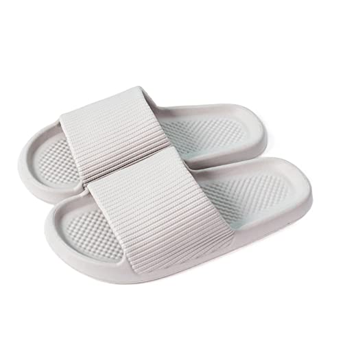 Sandales pour femmes intérieures anti-fatigue : slippers plats d'été en taille 36-37