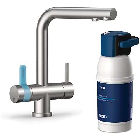 BRITA 3-Wege-Küchenarmatur mit Wasserfilter-System P 1000 Cover