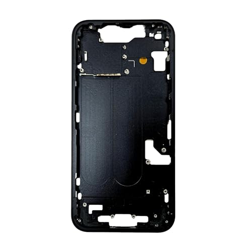 Cadre centrale iPhone 14 Smartex châssis intermédiaire noir de rechange