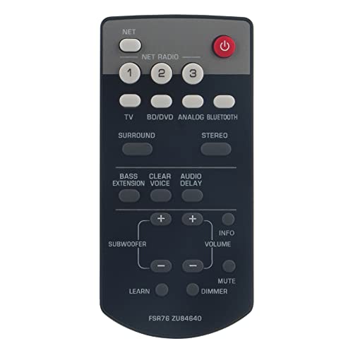 New FSR76 ZU84640 Replace Remote Control